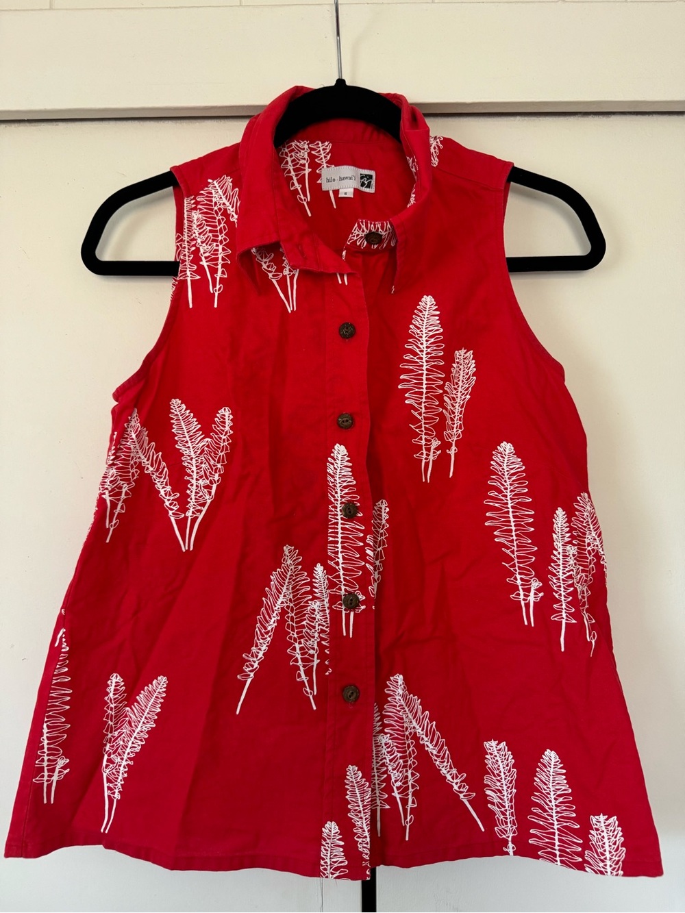Sig Zane Small Women's Button Up Tank